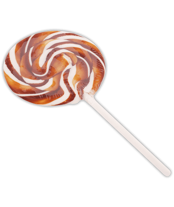 Cola Flavoured Lollipop Sweets in the City