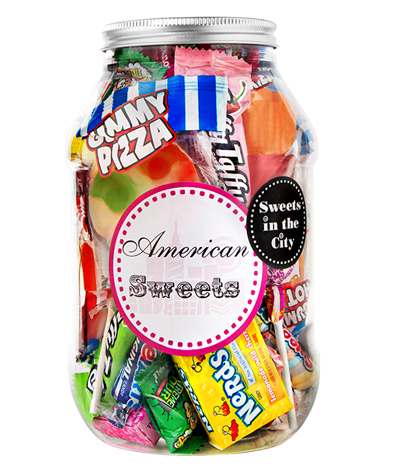 American Sweets Jar Sweets in the City